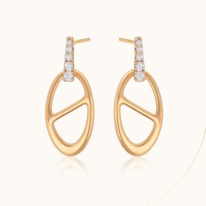 Elowen gold filled fülbevaló