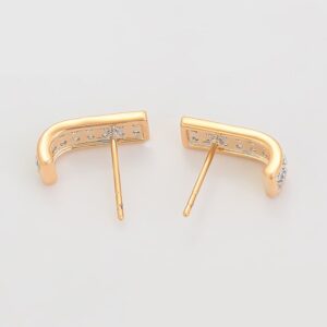 Alternative view of Ilaris gold filled fülbevaló