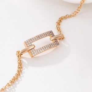 Alternative view of Ariselle gold filled karlánc 17cm