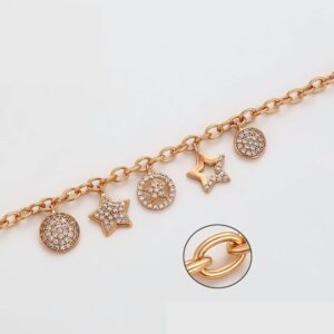 Celestara gold filled karlánc 16cm
