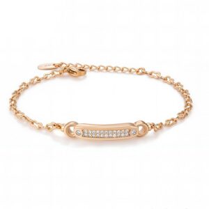 Elveria gold filled karlánc 17cm