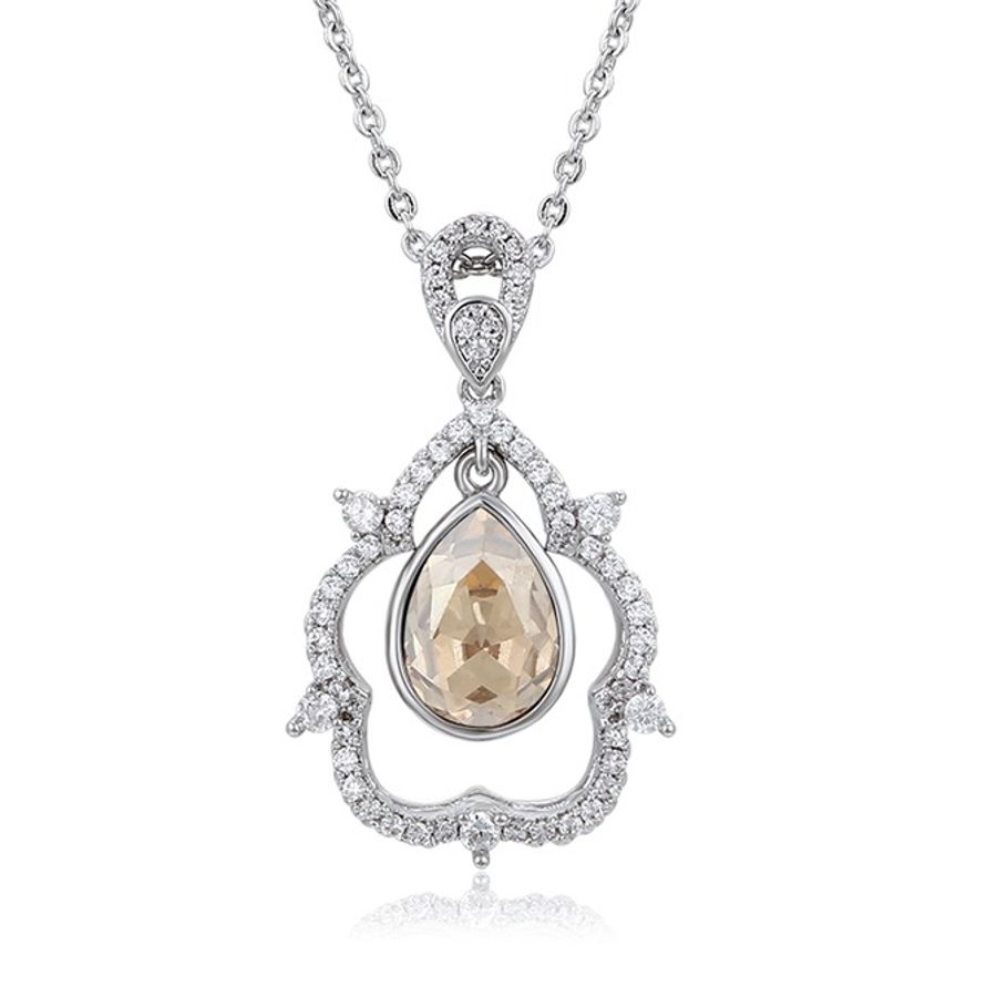 Platinum plated nyaklánc